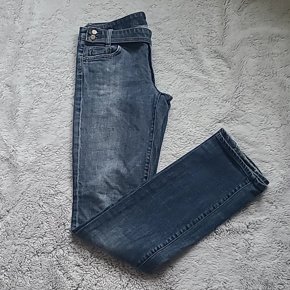 Citizens of Humanity Women's Jeans Straight Leg Size 29 Blue w/ Belt Wrap BOGO - Picture 7 of 15